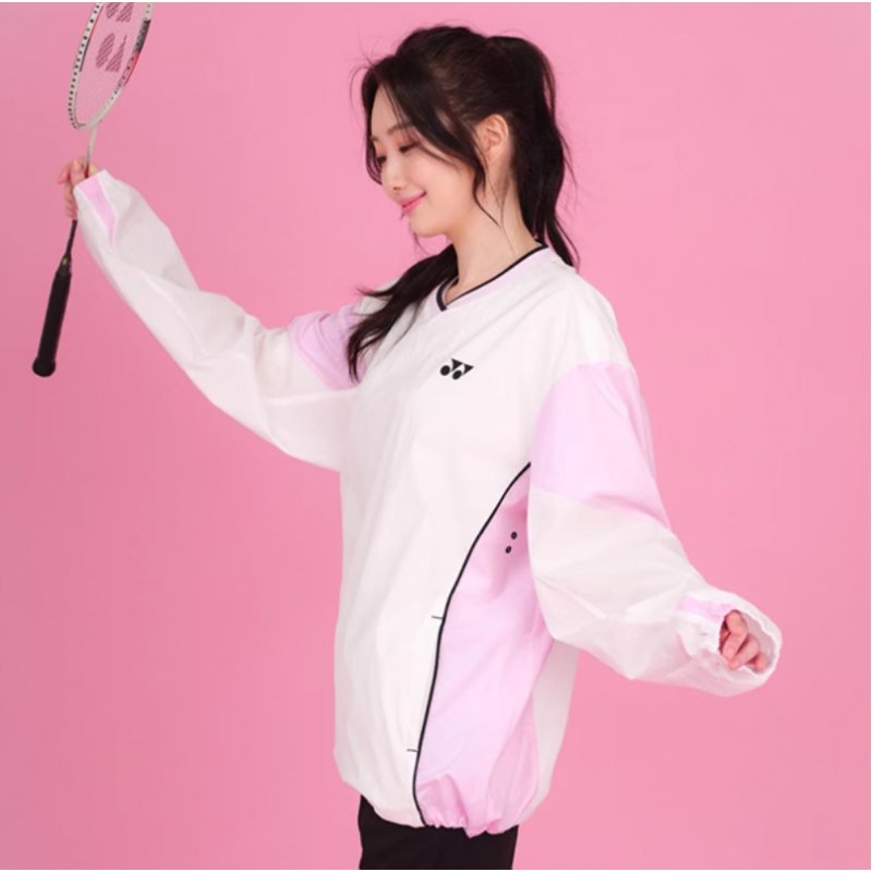 Yonex Cherry Blossom Collection Unisex V Neck Windbreaker (NON